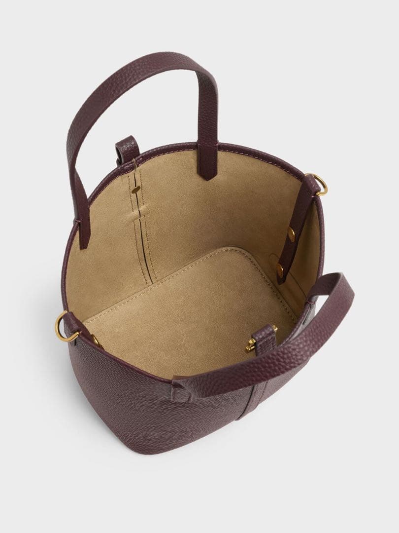 Beryl ベリル リサイクルレザーバケツバッグ