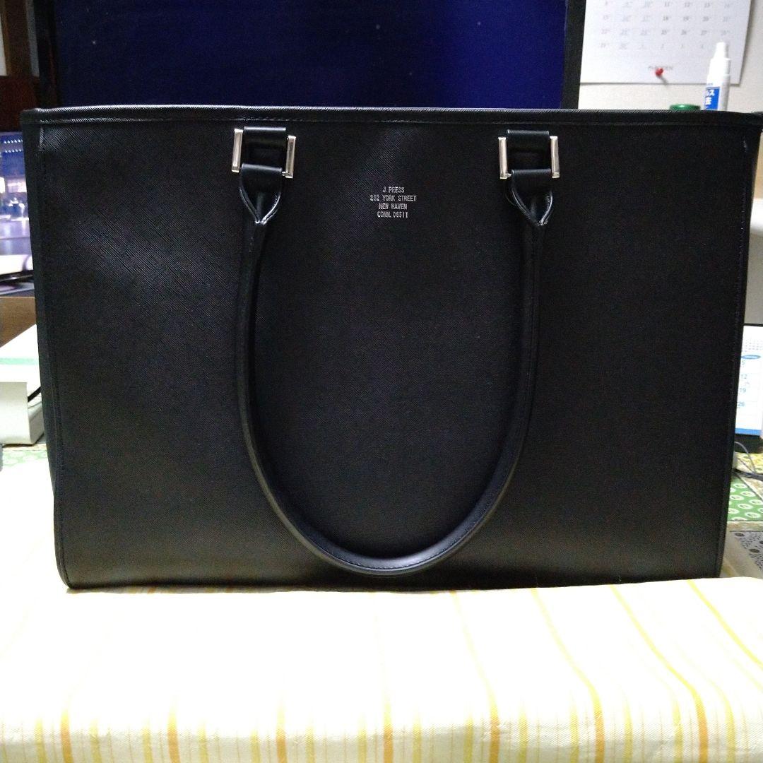 J.PRESS カーフレザートートバッグ