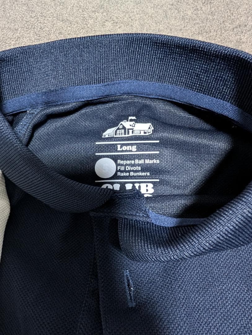 CLUBHAUS定番ポロシャツ 白、紺 2枚セット