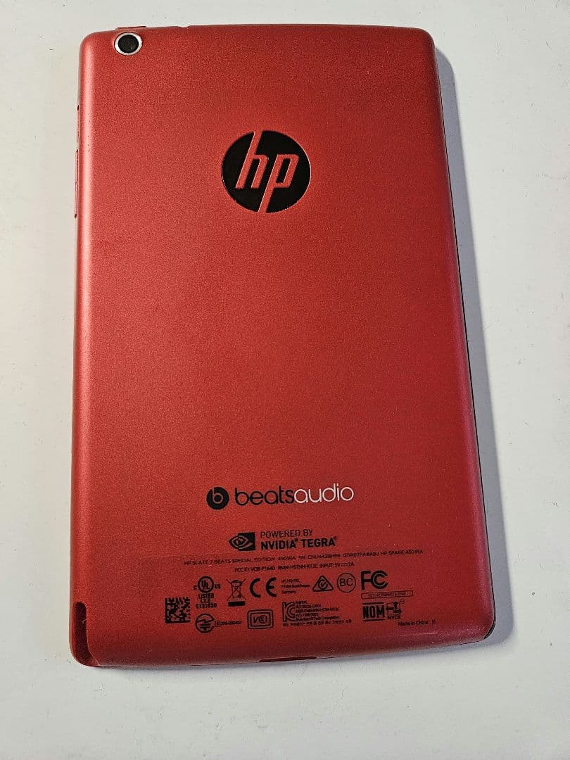 【希少】HP Slate 7 Beats special edition