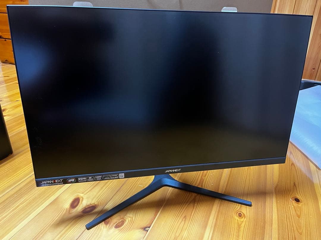 27インチJAPANNEXTモニター 2560×1440WQHD 165Hz