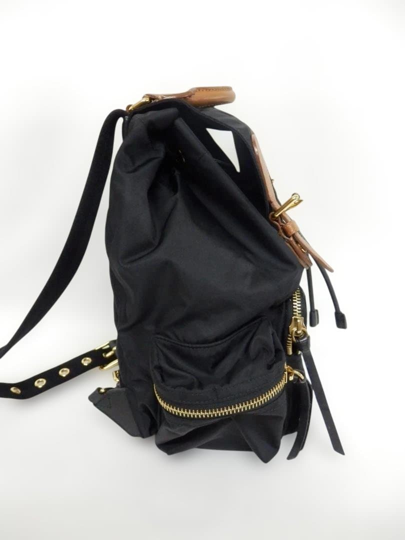 MH478 BURBERRY バーバリー ナイロン チェーン リュック