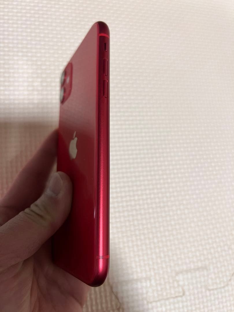 iPhone 11 128GB レッド 本体 SIMロック解除