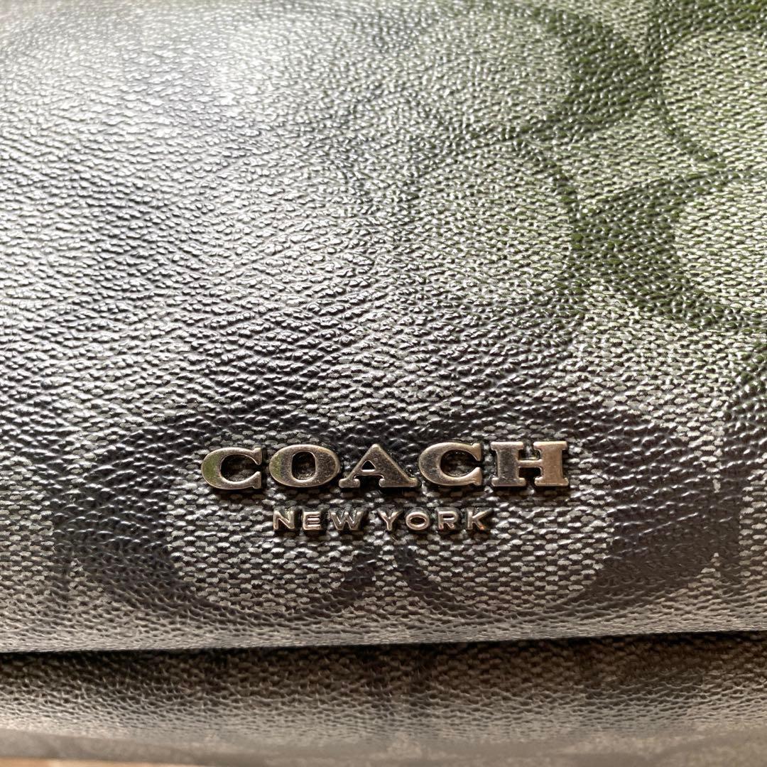 COACH コーチ メンズ ボディーバッグ シグネチャー ブラック F38749