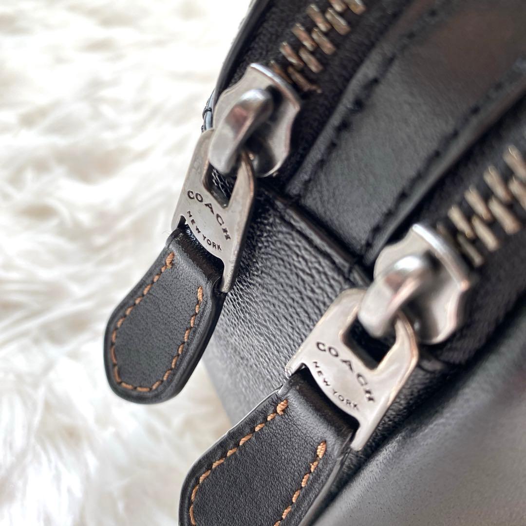 COACH コーチ メンズ ボディーバッグ シグネチャー ブラック F38749