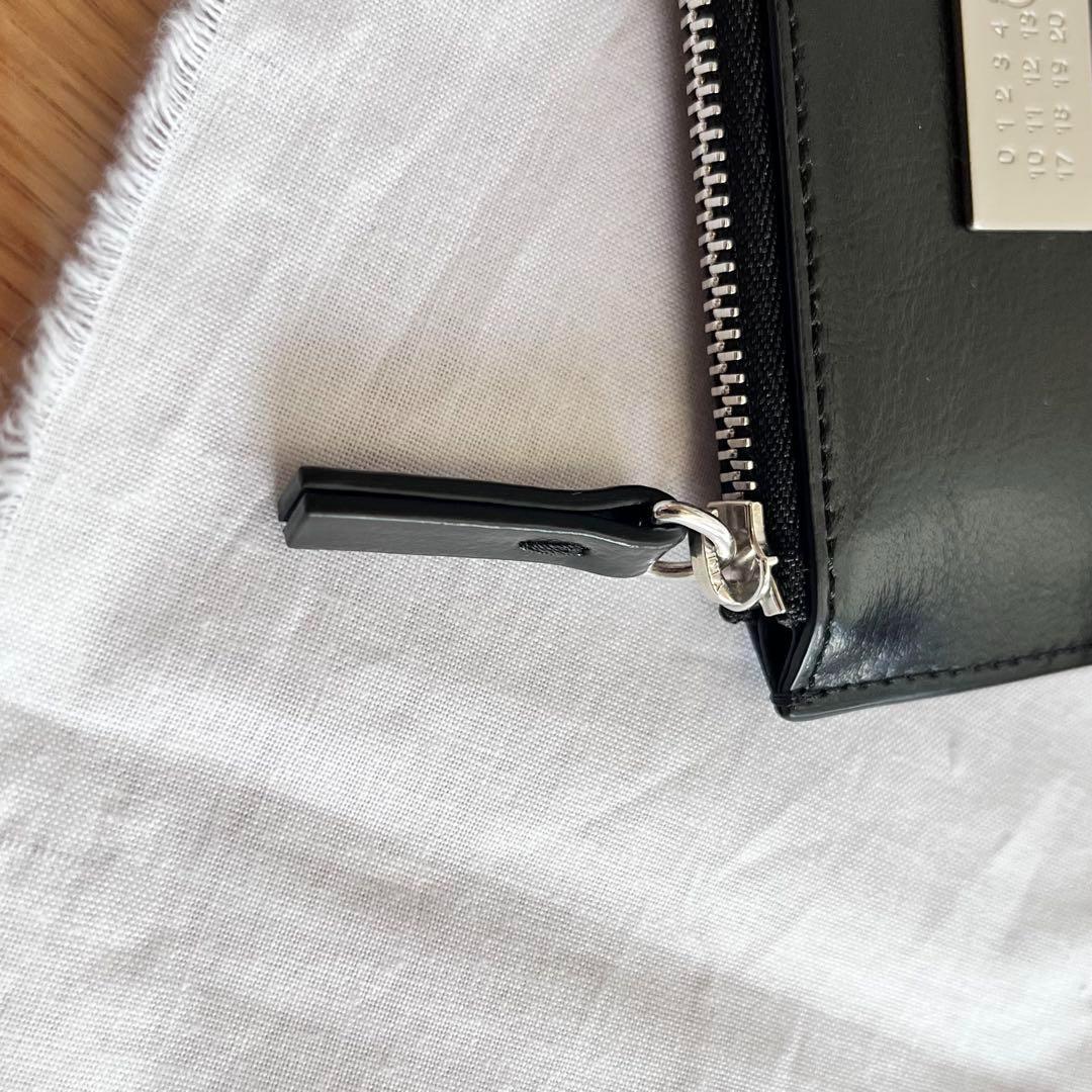 ほぼ未使用 MM6 MaisonMargielaレザーカードホルダー マルジェラ