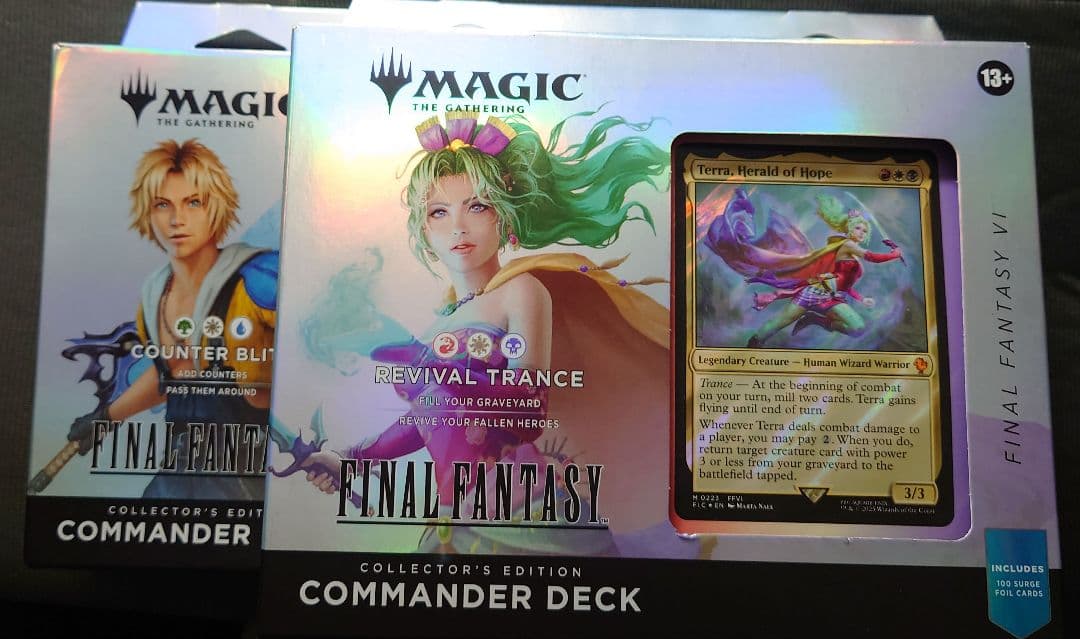 mtg FINAL FANTASY コレクター 統率者デッキ 2種セット 英語版