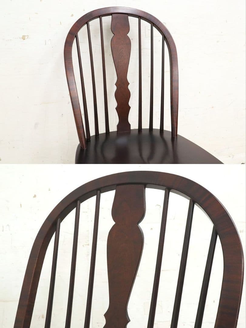 展示品！【北海道民芸家具】HM266・ウィンザーチェア①◆樺材・椅子