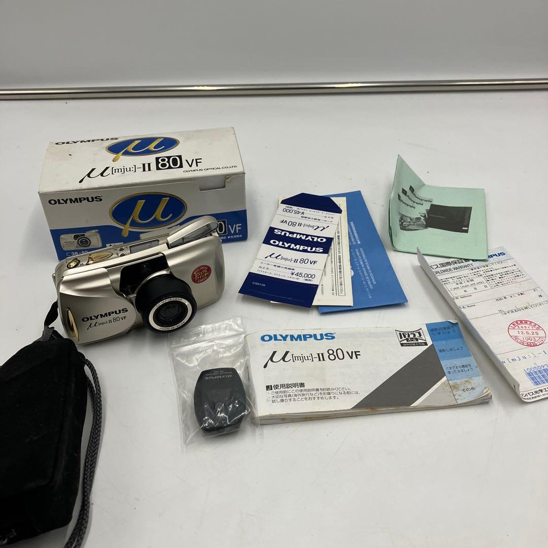 超美品　【完動品】OLYMPUS μ Ⅱ 80 VF コンパクトフィルムカメラ