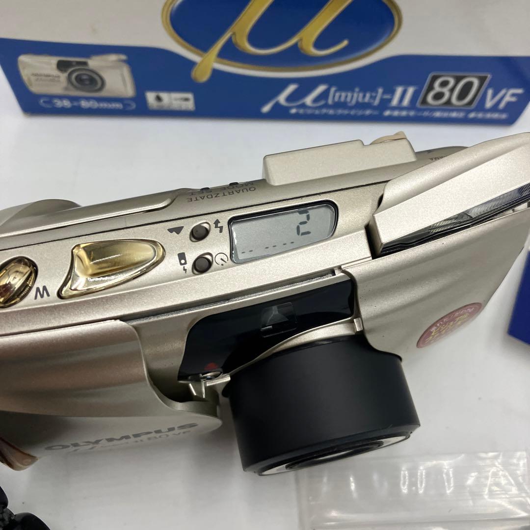 超美品　【完動品】OLYMPUS μ Ⅱ 80 VF コンパクトフィルムカメラ