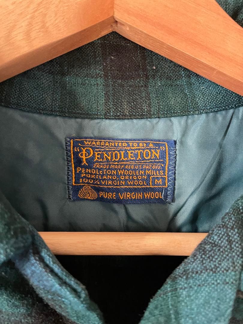 希少 60s PENDLETON ボードシャツ ウールシャツ ペンドルトン3