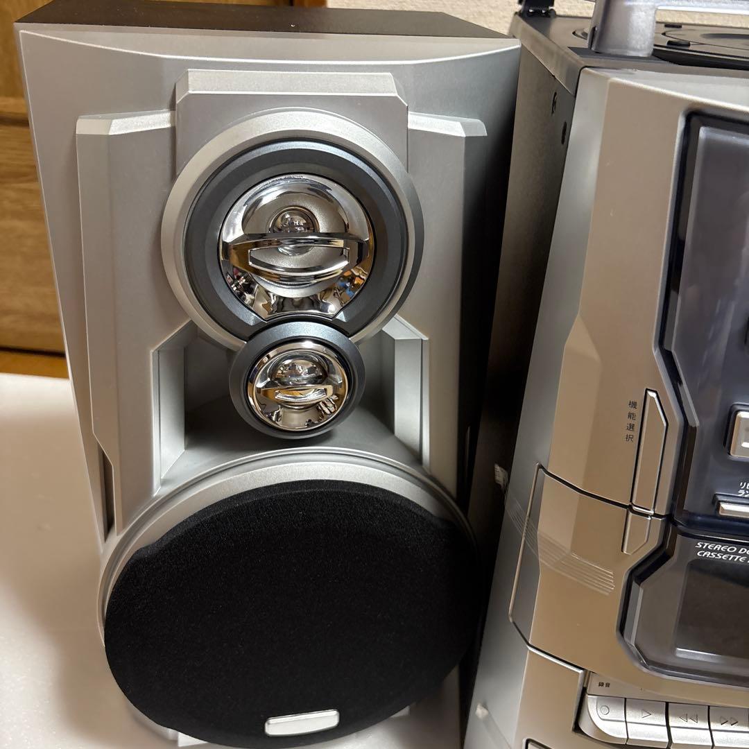 音楽センター ミニコンポ CDカセットデッキ