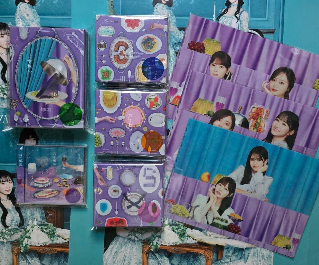 乃木坂46 My respect 完全生産限定盤+初回盤ABC+通常盤 5枚 ㉓