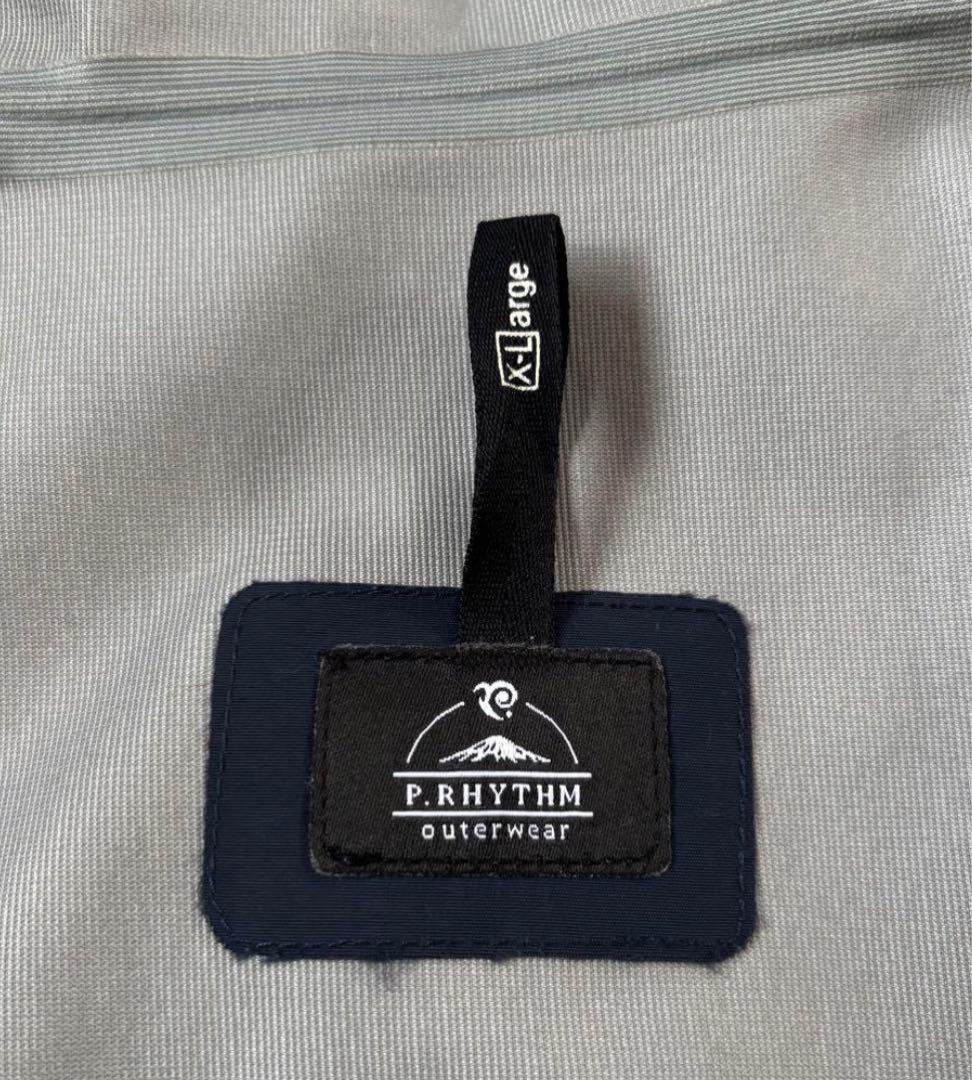 P.RHYTHM プリズム　ピークジャケットXL ネイビー