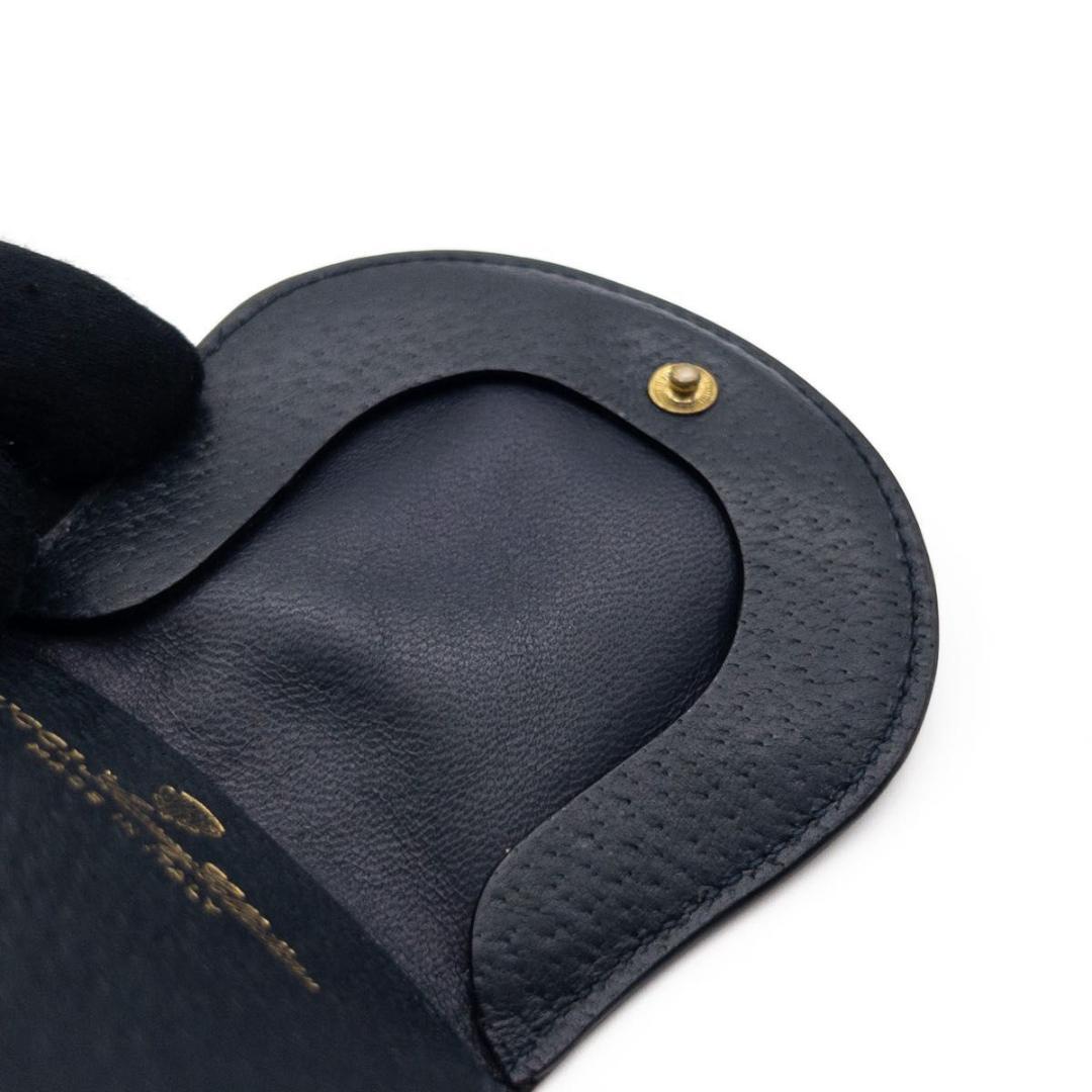 【極美品】GUCCI オールドグッチ　ケース　小銭入れ　ネイビー