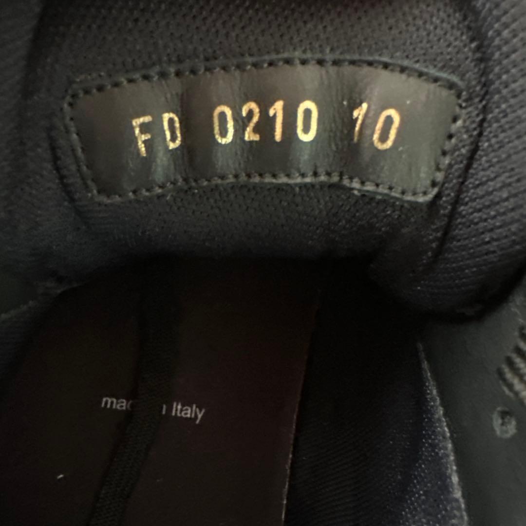 未使用）LOUIS VUITTON スニーカー ブラック ブルーサイズ10