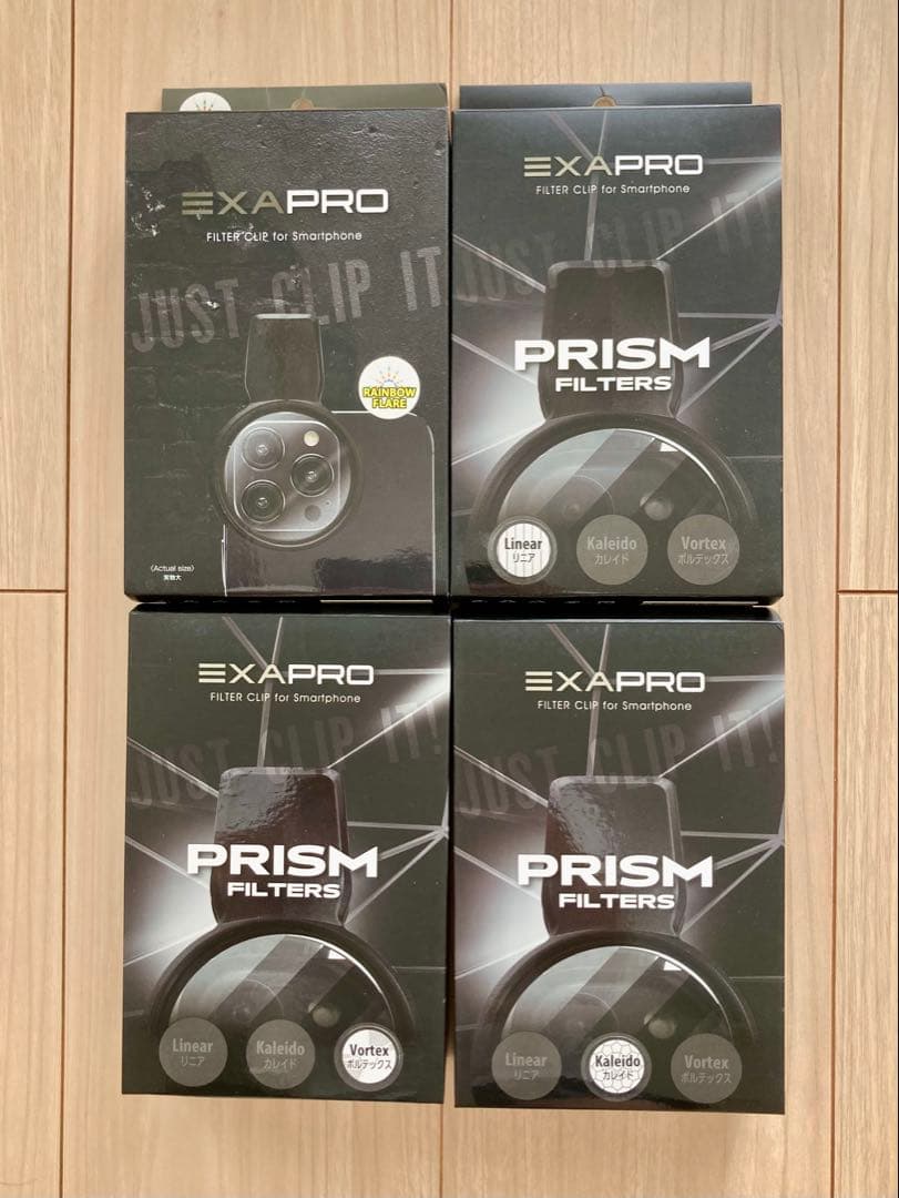 【ケンコー・トキナー】スマートフォン用フィルタークリップ+フィルター4種セット