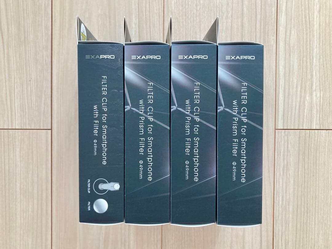 【ケンコー・トキナー】スマートフォン用フィルタークリップ+フィルター4種セット