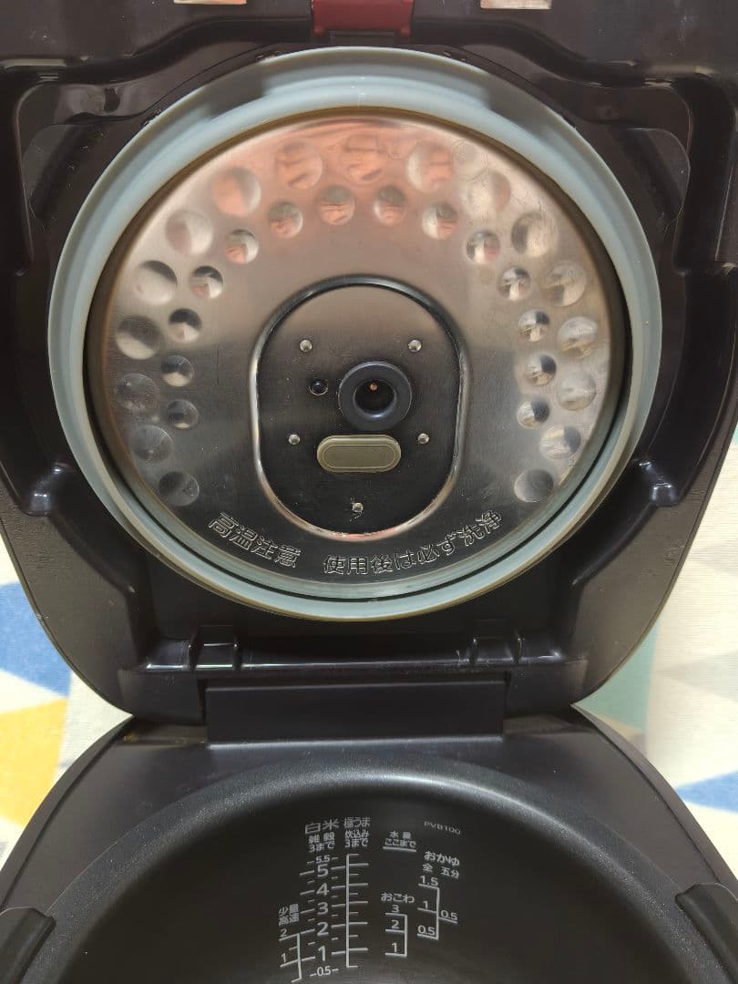 TIGER 圧力IH炊飯器 JPV-B100アッシュブラック5.5合2022年製