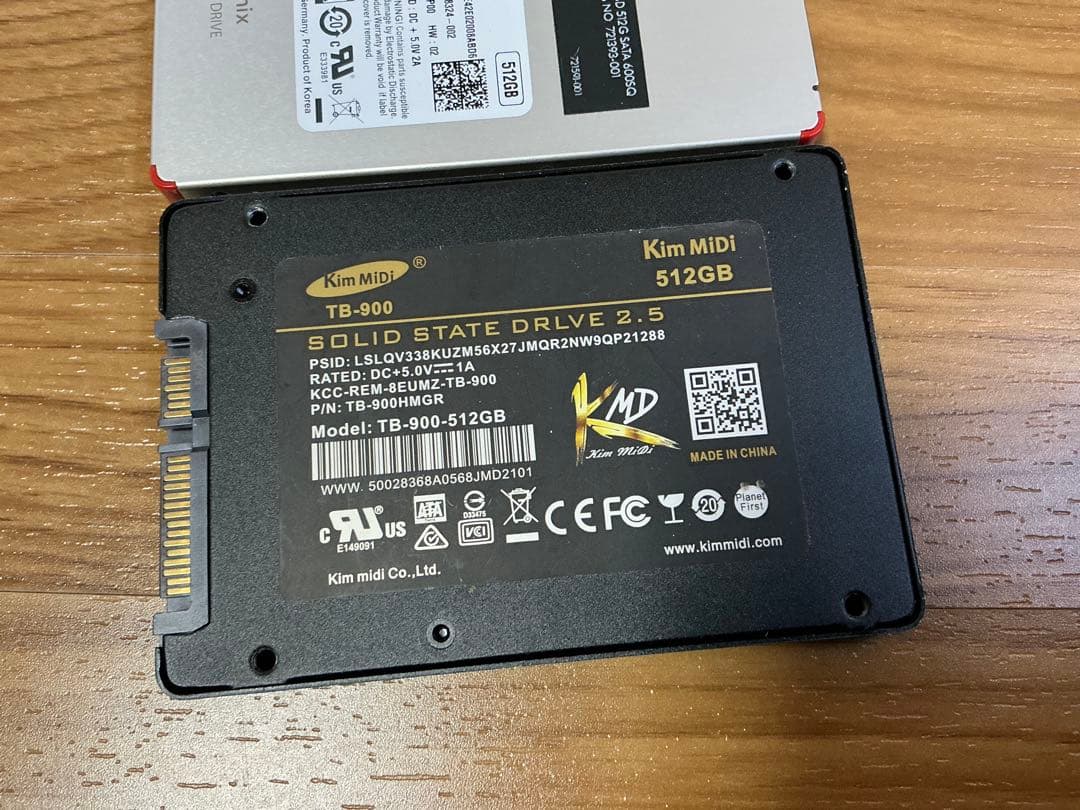 SSD　3個セット★512GB×2個、500GB×1個★正常品