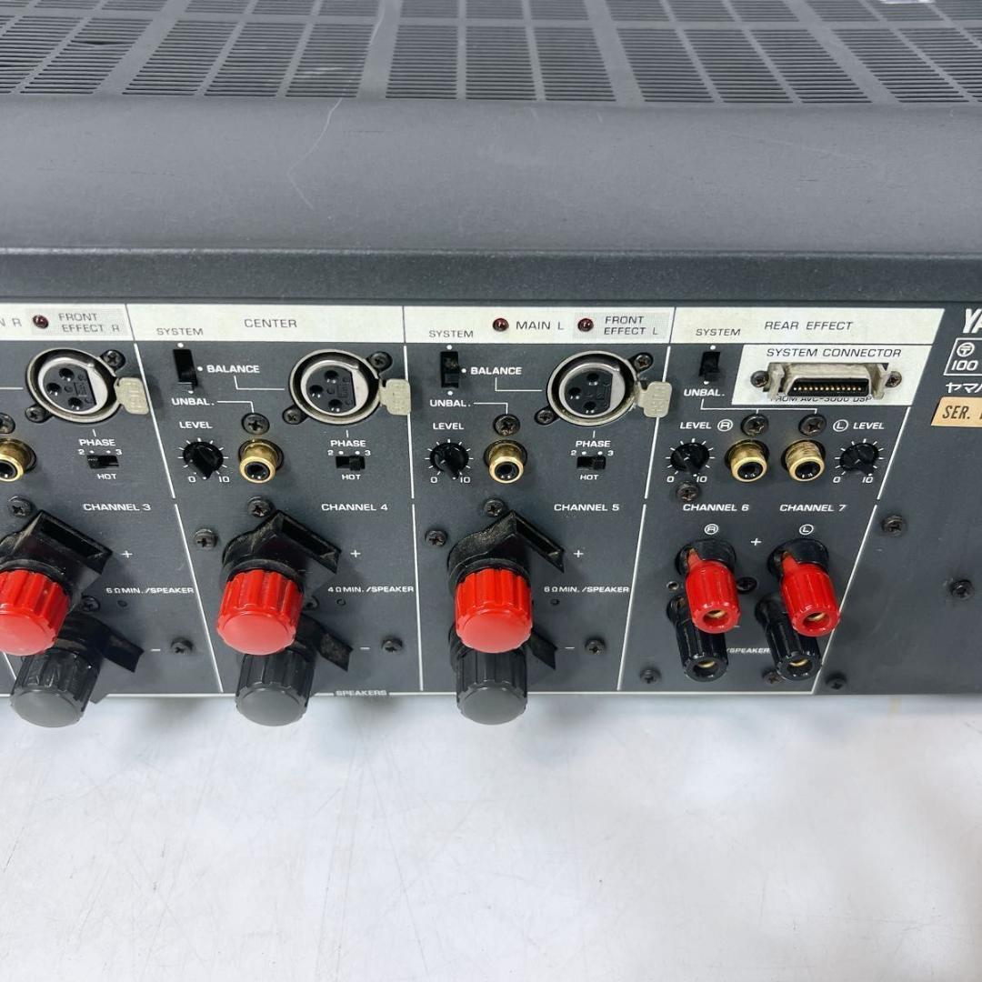 YAMAHA ヤマハ AVM-3000 パワーアンプ 7ch