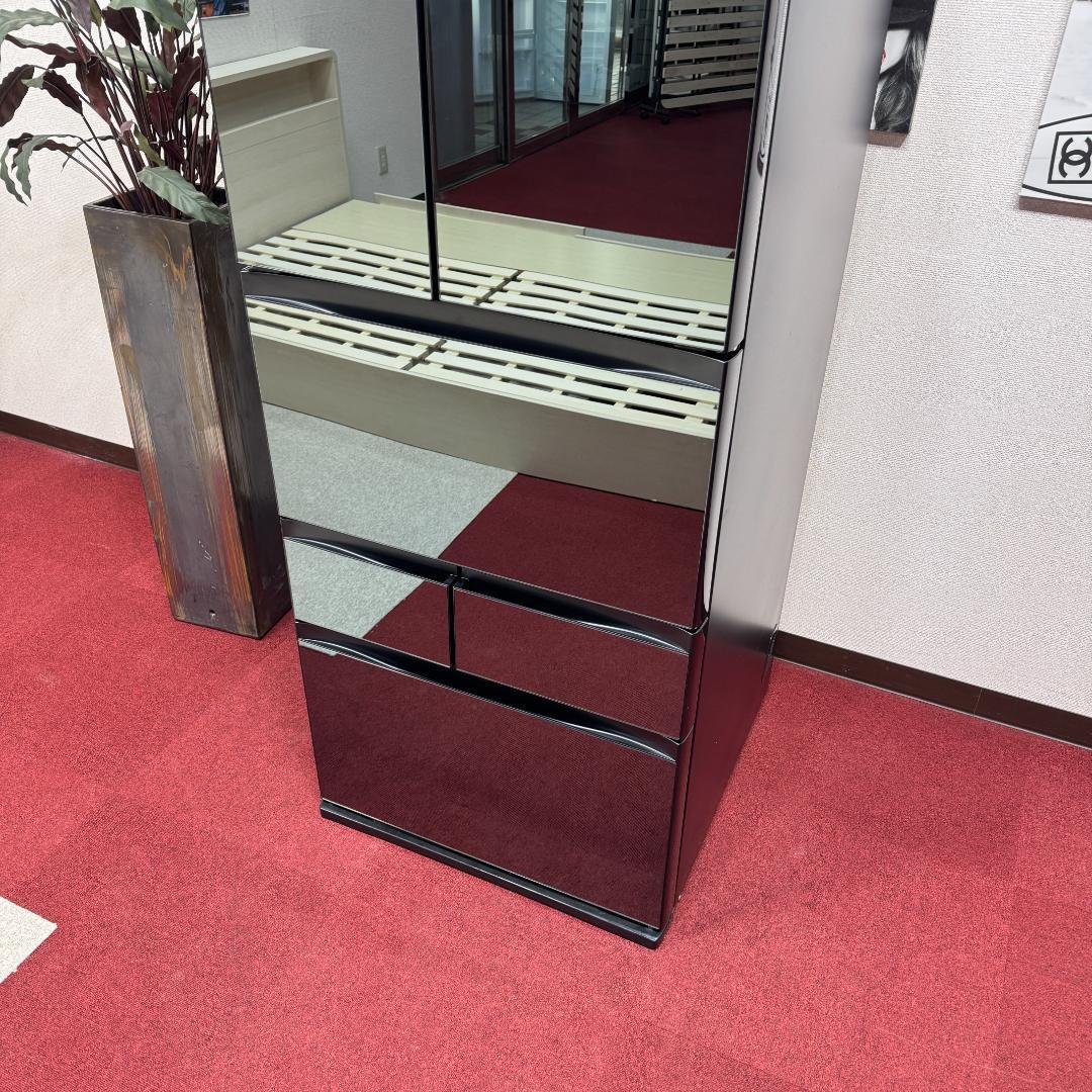 東京23区送料無料　美品東芝ミラーレス6ドア冷蔵庫　2019年製508L