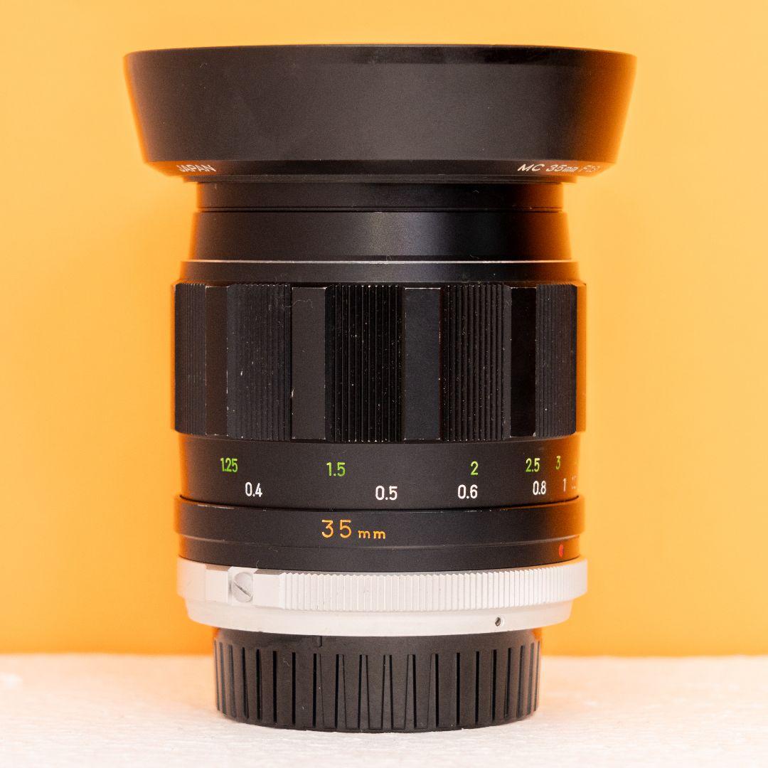 MINOLTAW MC W ROKKOR HH 35mm F1.8 ミノルタ