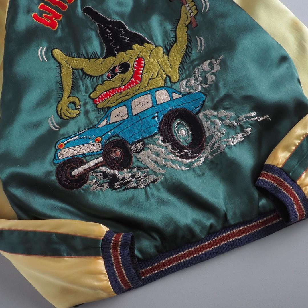 テーラー東洋　スカジャン　スーベニアジャケット　リバーシブル　美品