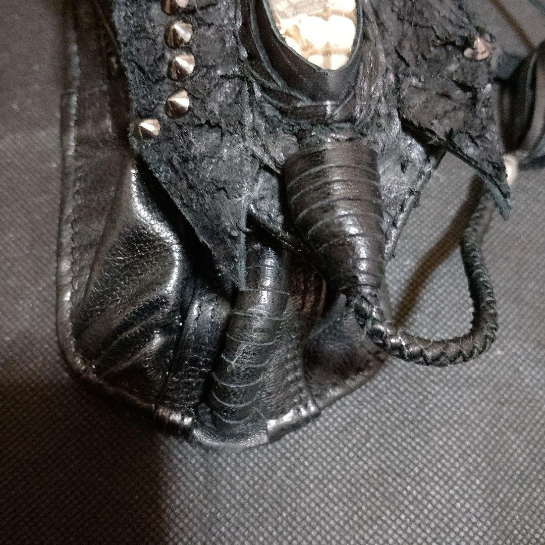 KMRii 鋲スタッズ レザーウエストポーチ