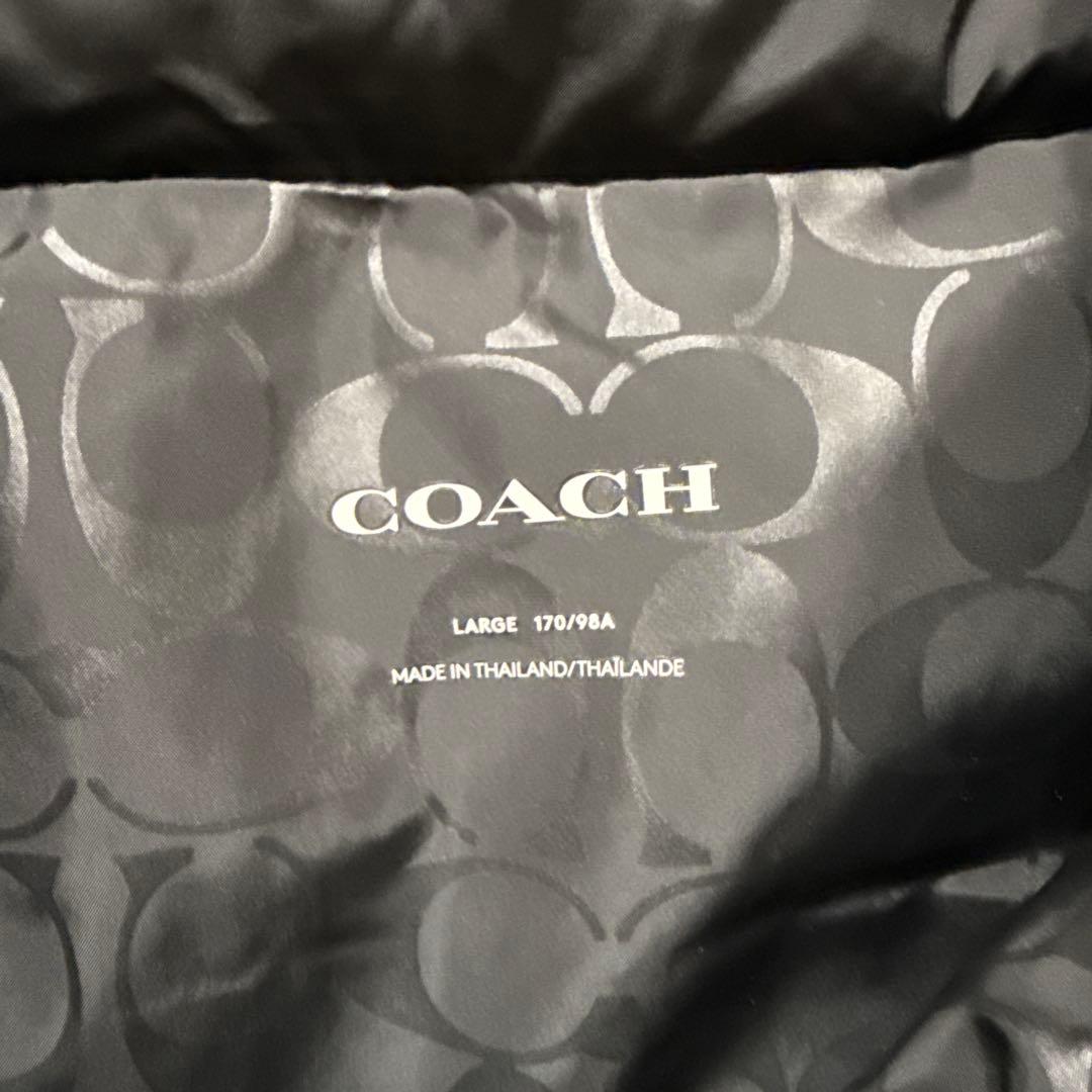 COACH パッファーベスト Lサイズ