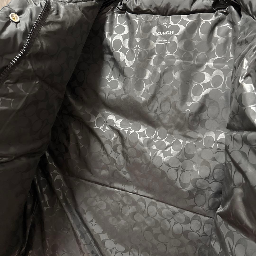 COACH パッファーベスト Lサイズ