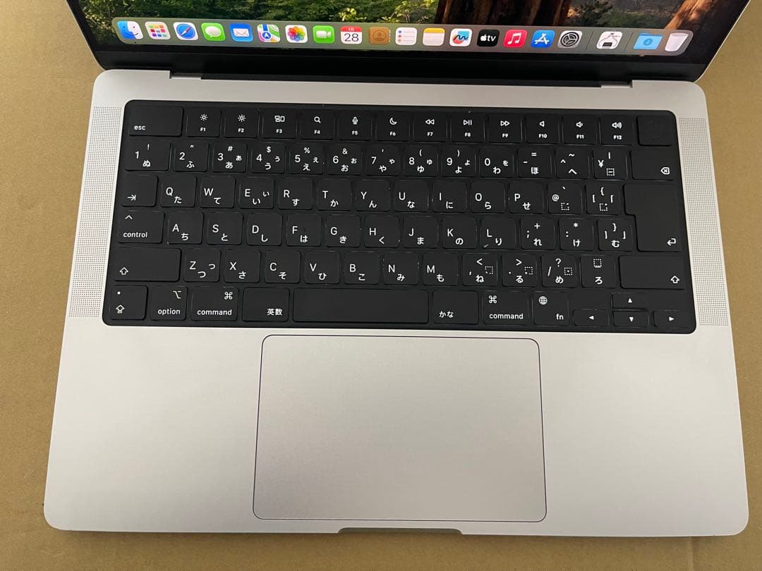 現行モデルMacBookPro14インチ M4/16GB/512G 100%