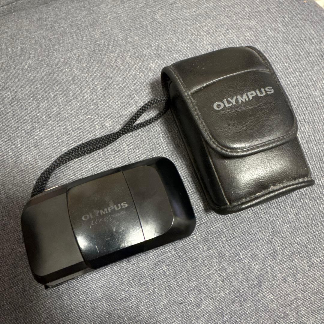 新品電池に交換済　OLYMPUS μ PANORAMA 美品 ケース付き
