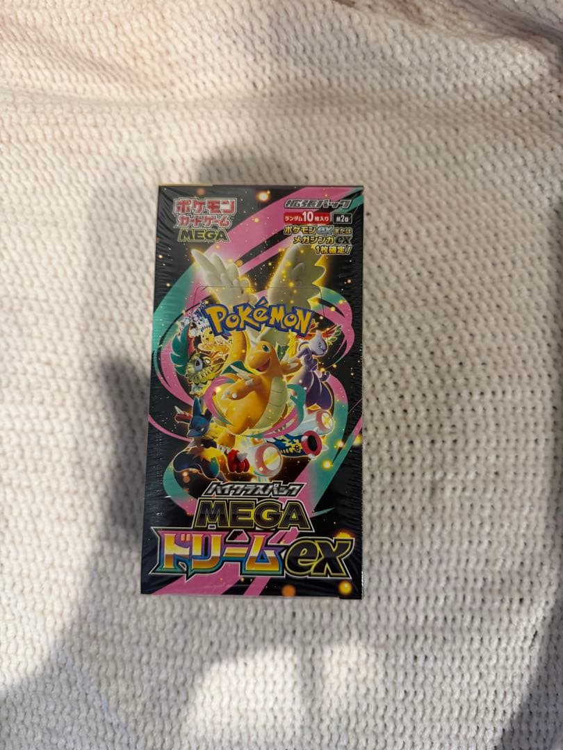 【シュリンク付き】ポケモンカードゲーム MEGAドリームex 1box