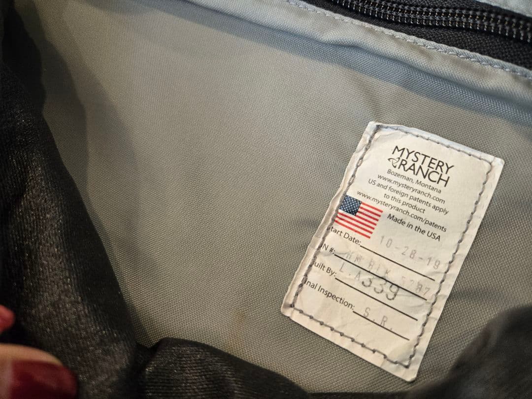 MYSTERY RANCH ボディバッグ ブラック
