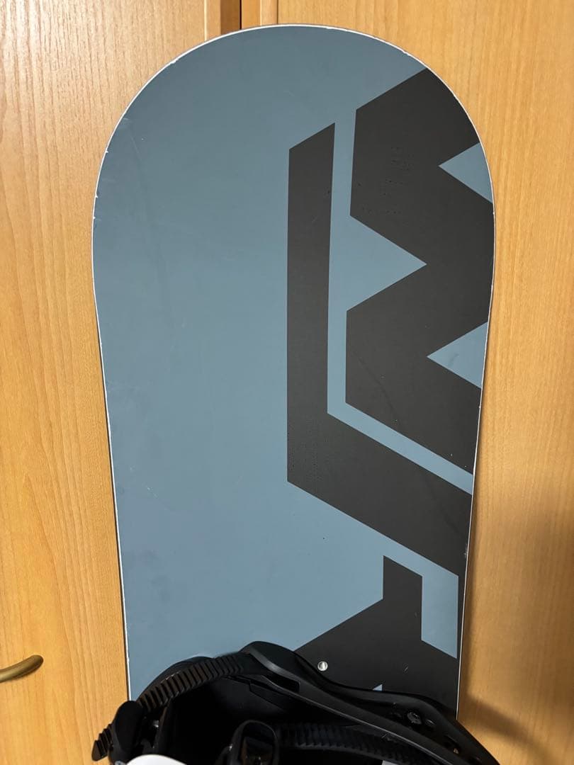WRX MK-T 152 スノーボード グレー ビンディング付き