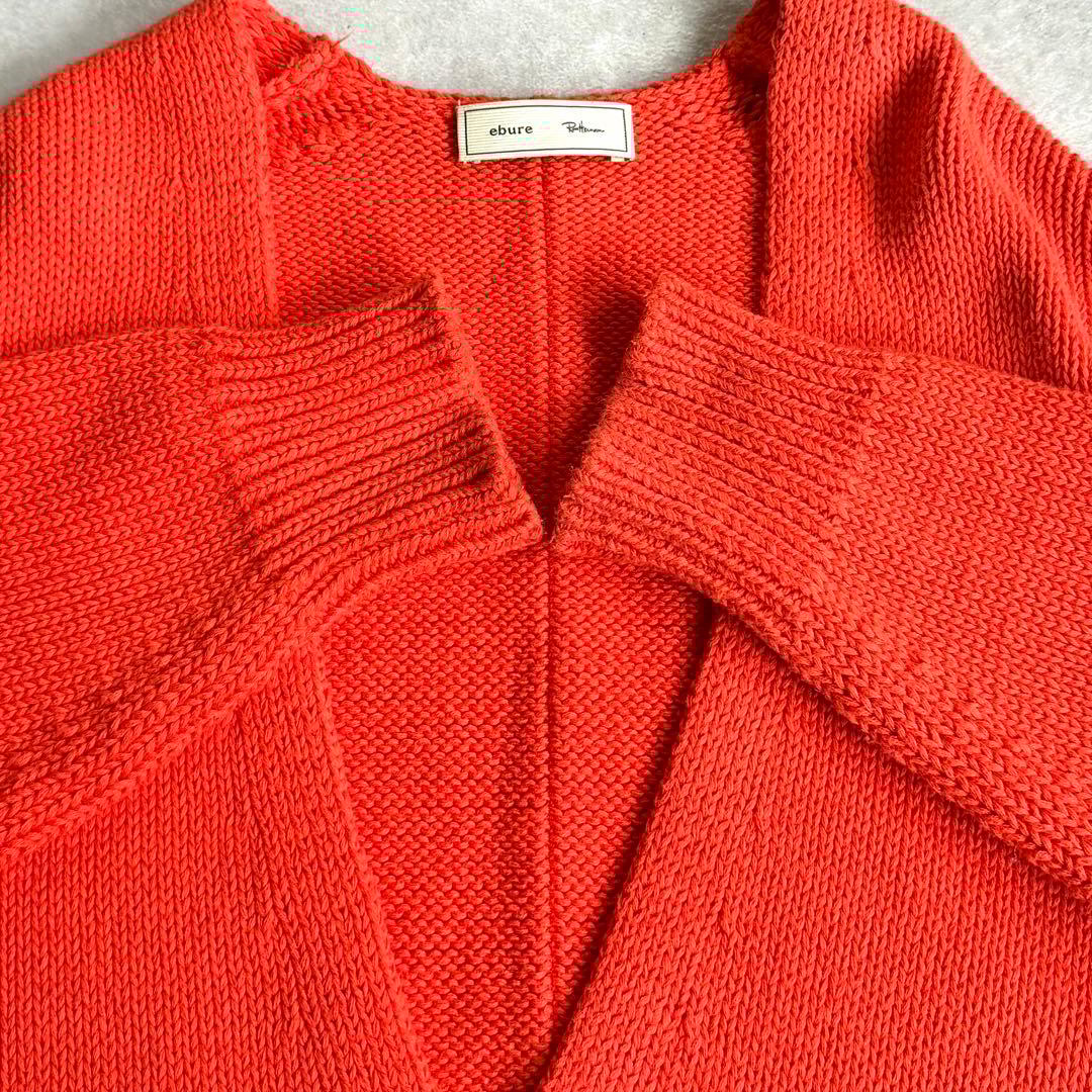 美品 エブール ロンハーマン別注 カシミヤレイヤードニット 深Vネック 2024