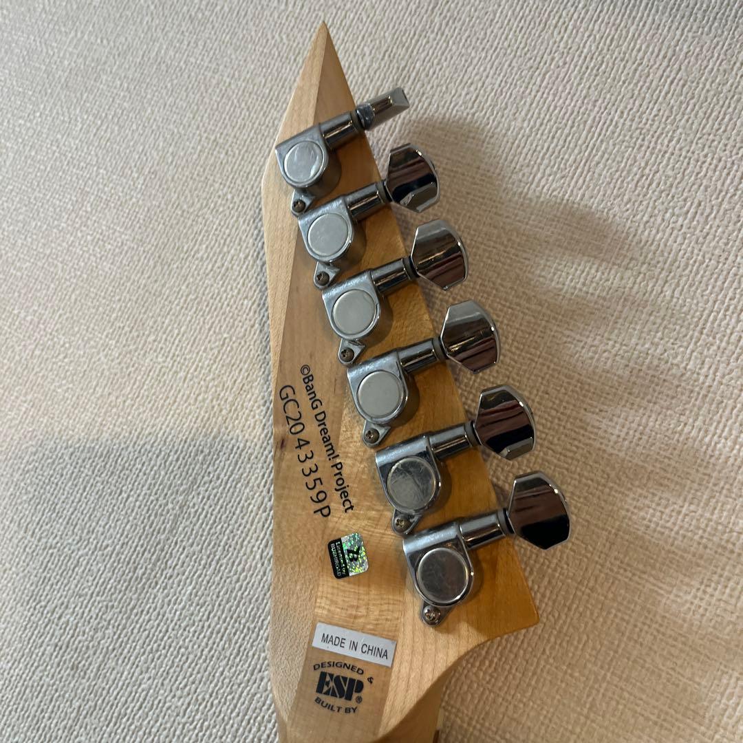 最終値下げ！ 期間限定価格！ランダムスター ESP×バンドリ コラボギター