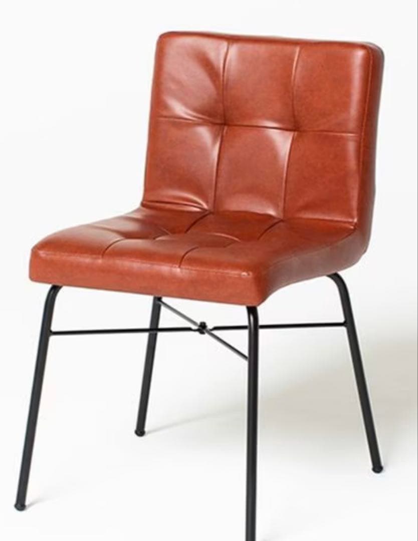 niko and… チェア　家具　インテリア　レザー調　アンティーク　ニコアンド