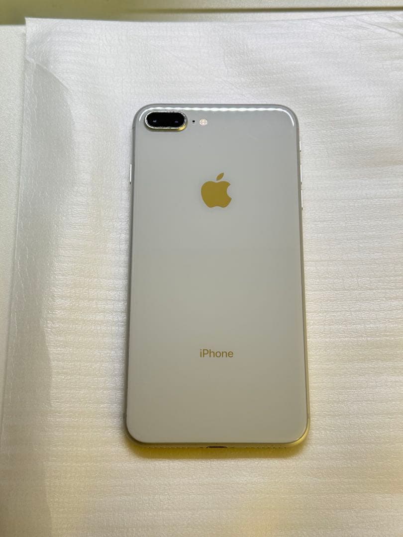 【美品】iPhone8plus　77% 64GB SIMフリー　ホワイト