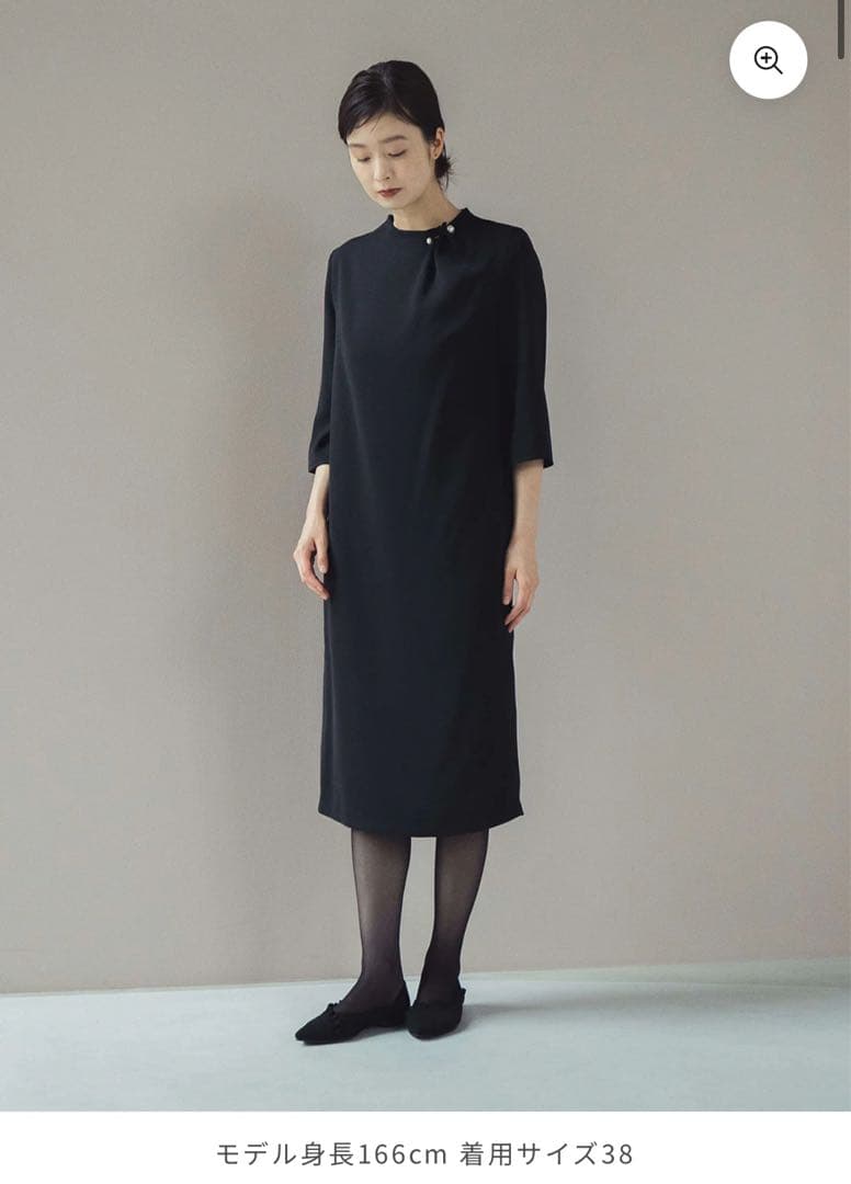 新品　未使用　kaene フォルマフォルマ　夏 喪服　ブラックフォーマル　38