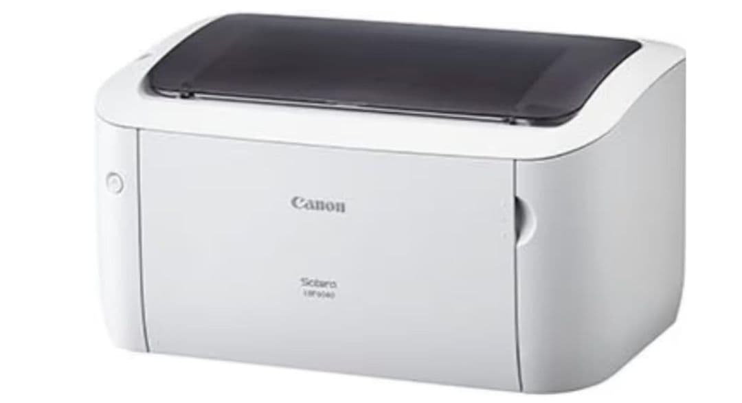 新品未開封　保証付き　Canon LBP6030 ホワイト レーザープリンター