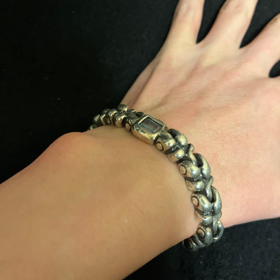 ALEX STREETER ロードリンクブレスレットブルートパーズ