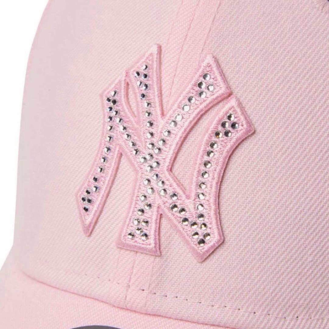 キャップ ニューエラ ラインストーン ニューヨーク・ヤンキース ピンクレモネード