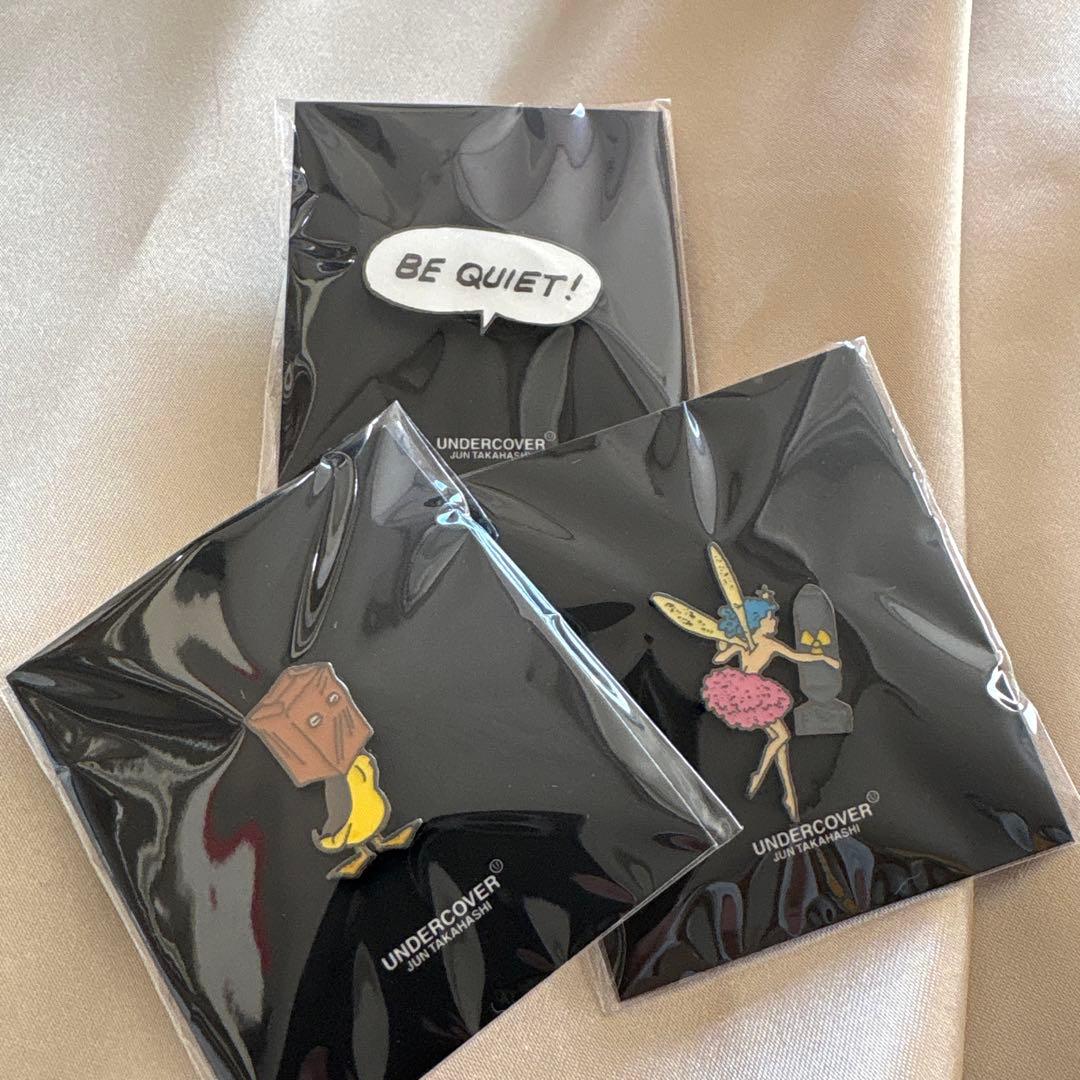 新品未使用品　アンダーカバー　ピンズ ピンバッジ　3個セット