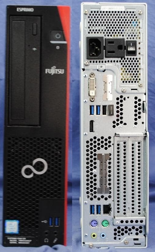 即戦力!FMV i5-7500 SSD128G+500GB Office2021