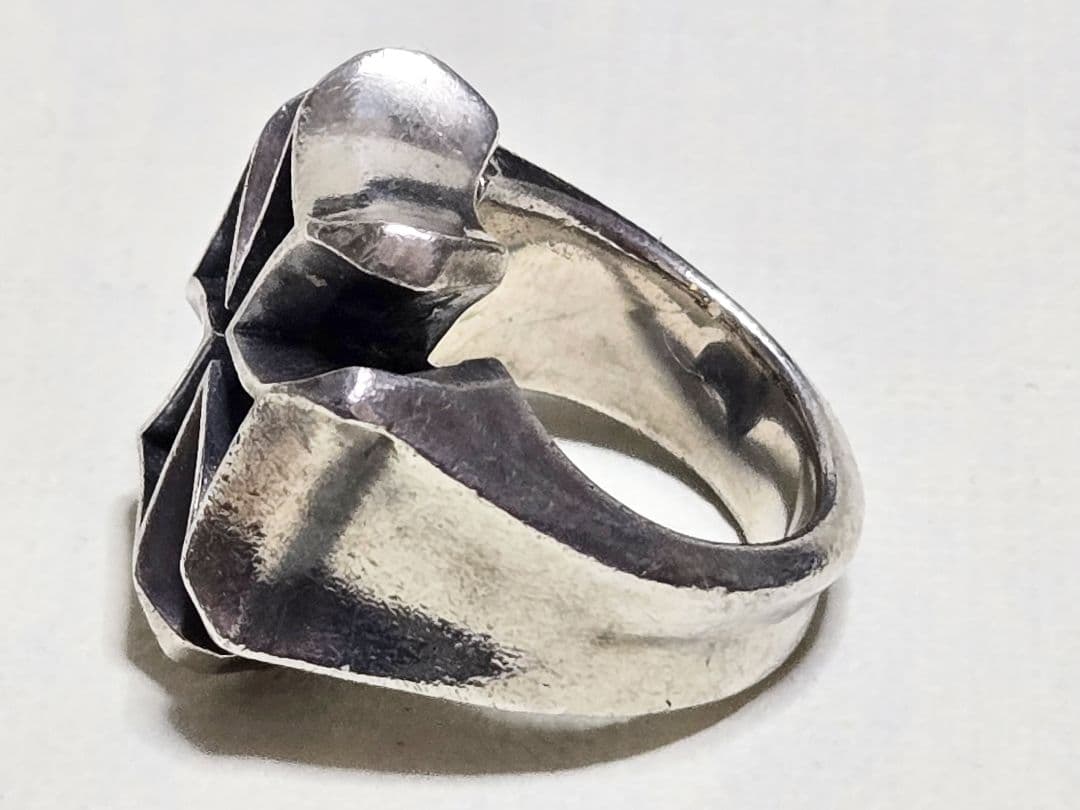 DEAD DESIGN クロスリング シルバー