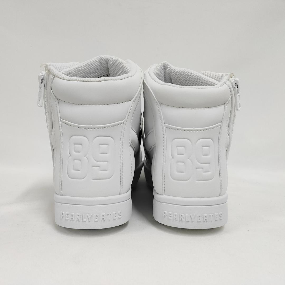 ○★新品 未使用 PEARLY GATES ミドルカットスパイク ゴルフシューズ