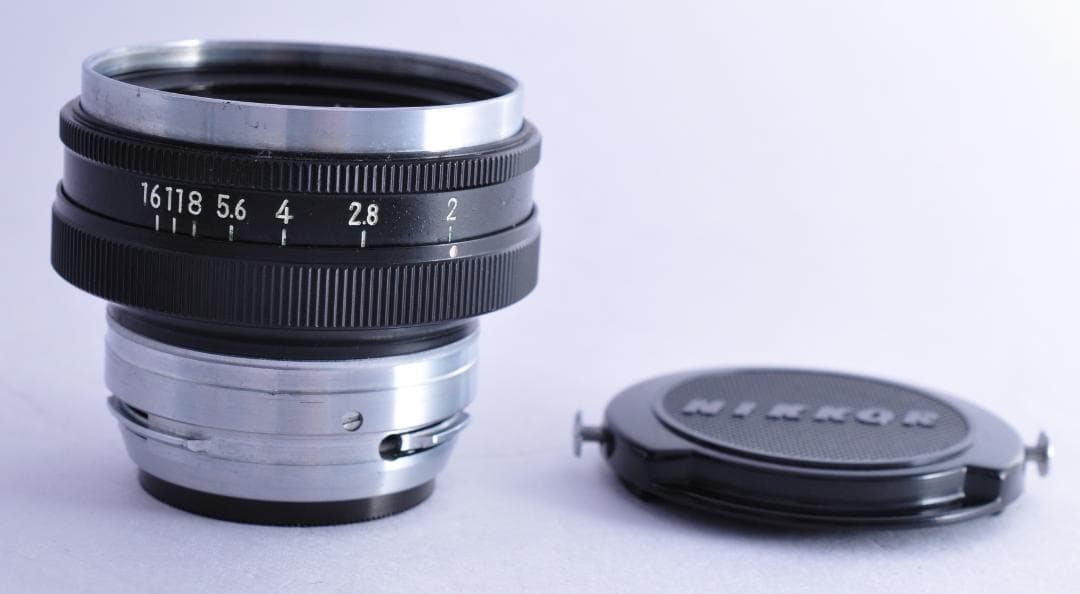ニコンNikon Nikkor-H 5cm 50mm f2