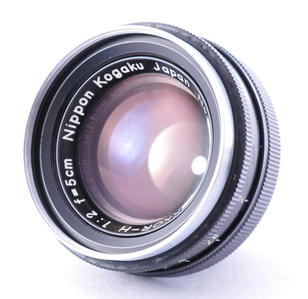 ニコンNikon Nikkor-H 5cm 50mm f2